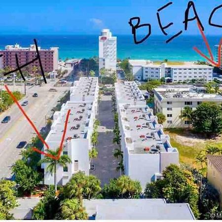 Across The Ocean Few Steps To Beach Contemporary Three Bedroom Townhouse Pompano Beach Exteriér fotografie